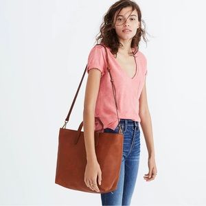 Madewell The Zip-Top Transport Carryall - English Saddle